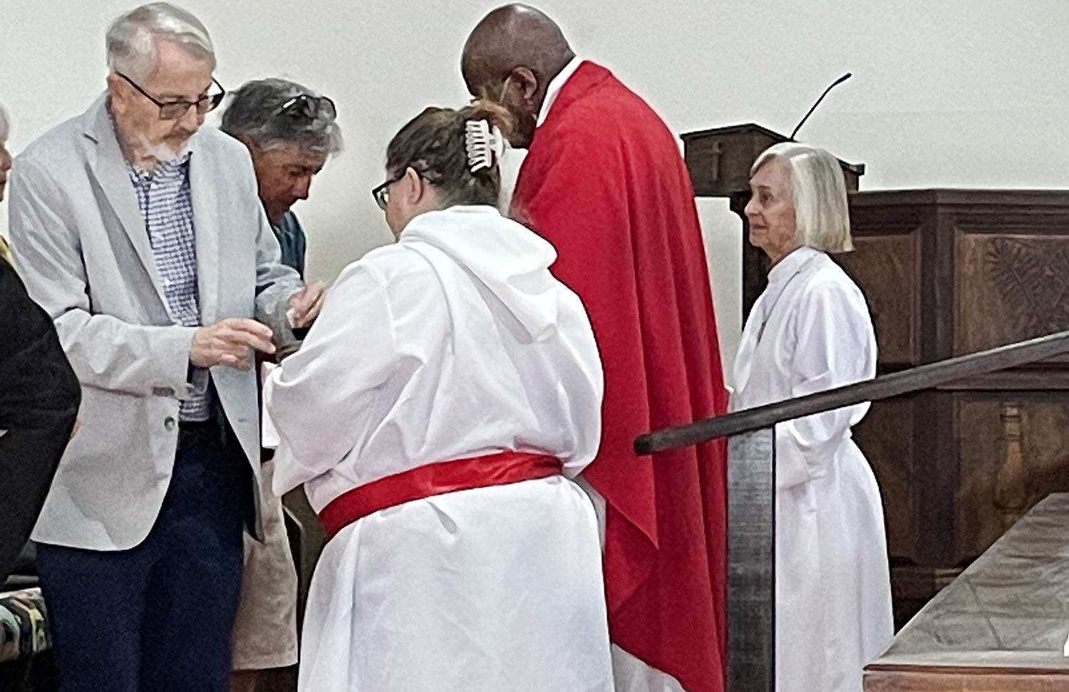 Altar Servers during services